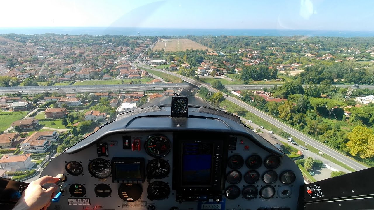 Tecnam P92 - First time solo in LILQ - Aeroporto Municipale di Massa Cinquale