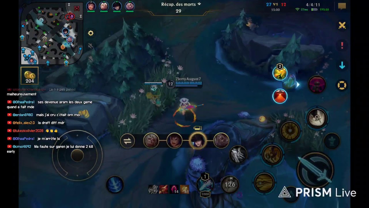 live lol wild rift, je jouer jungle en ranked