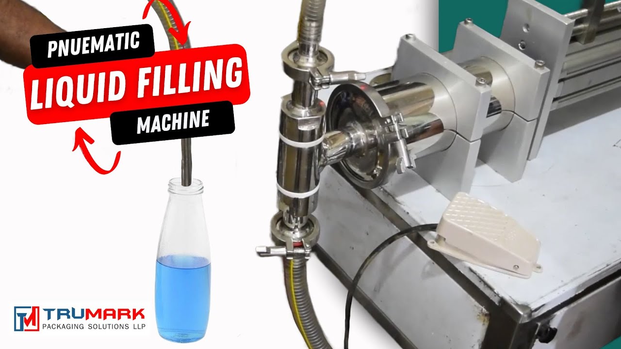 PNEUMATIC LIQUID FILLING MACHINE