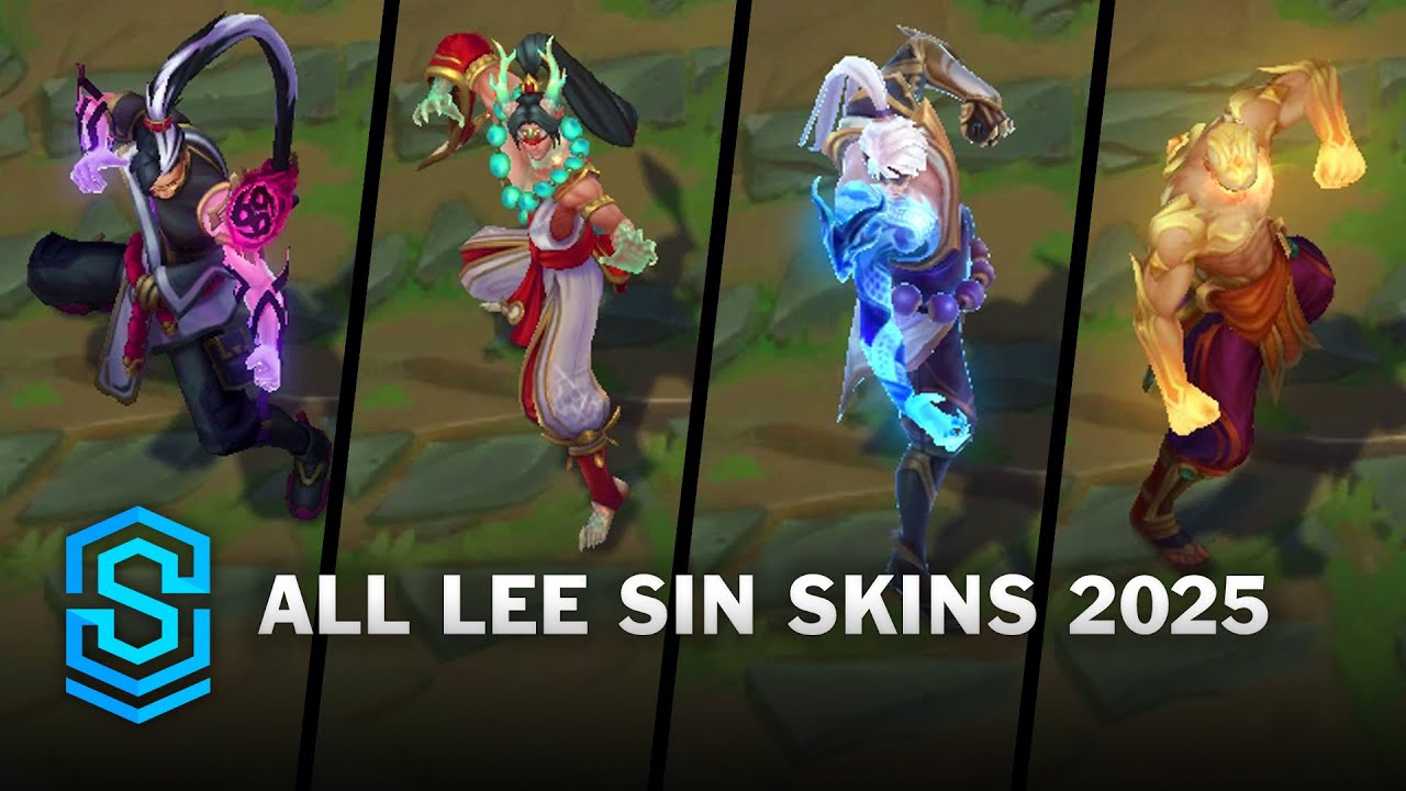 All Lee Sin Skins 2025