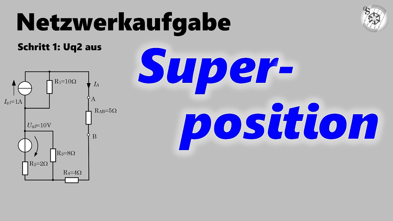 Netzwerkberechnung mit Superposition