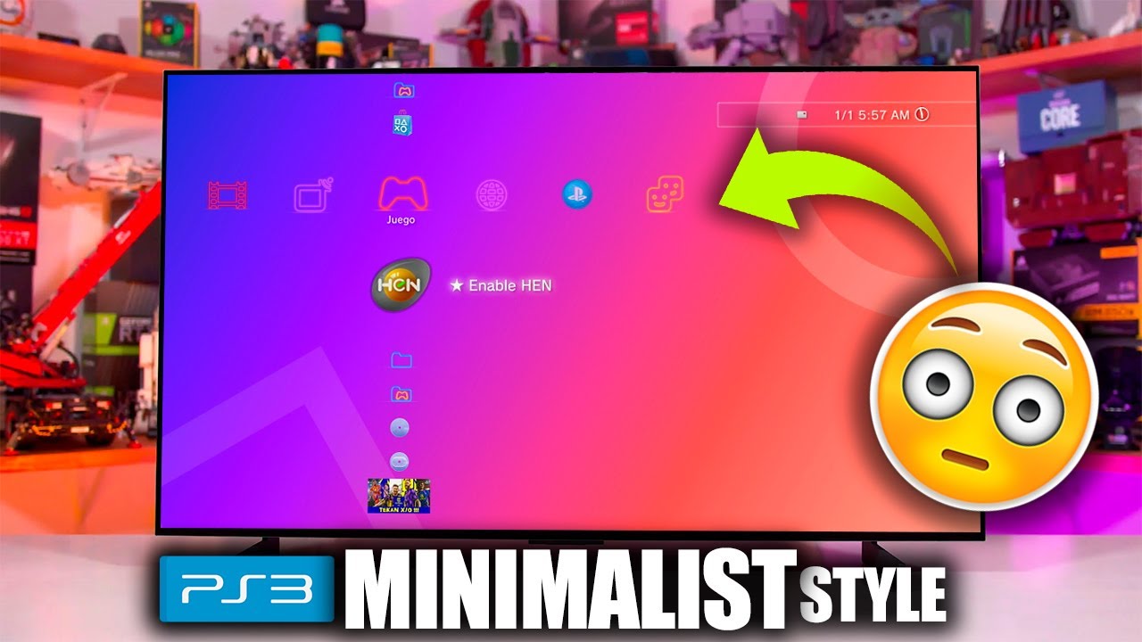 😍PS3 MINIMALIST STYLE | Haz ESTO en tu PS3 YA MISMO!✅