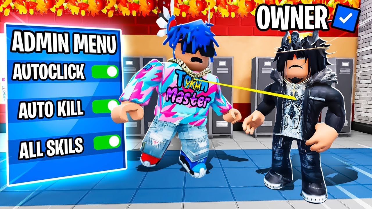 ВЛАДЕЛЕЦ ДАЛ МНЕ АДМИНИСТРАТИВНЫЕ КОМАНДЫ.. Битва Roblox в школе!