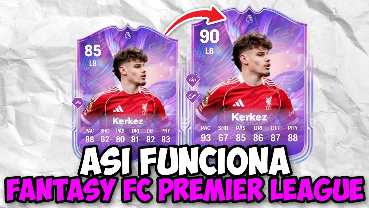 ¡Así Funciona FANTASY FC PREMIER LEAGUE en EA FC 26! ¡Elige ESTOS JUGADORES!