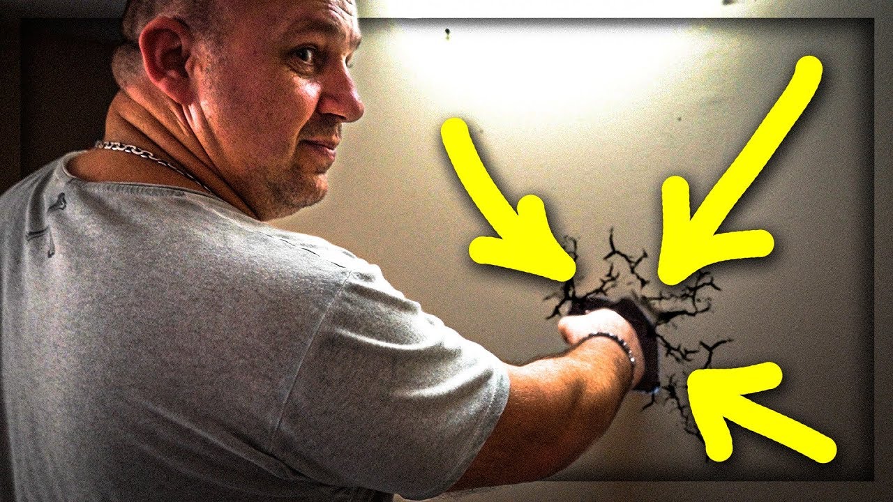 CALE MI JE RAZBIO ZID U NOVOJ SOBI ! *wtf*