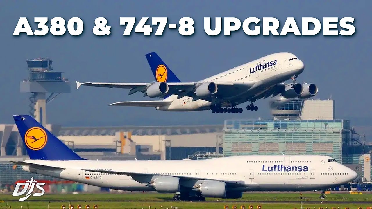 Lufthansa обновит самолеты A380 и 747.