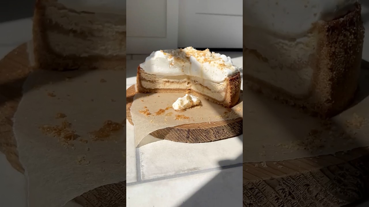 Maple Brown Butter Cheesecake!