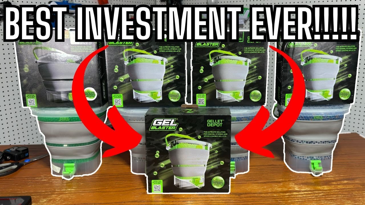 The AWESOME Gel Blaster Depot Bucket | Oakley Entertainment