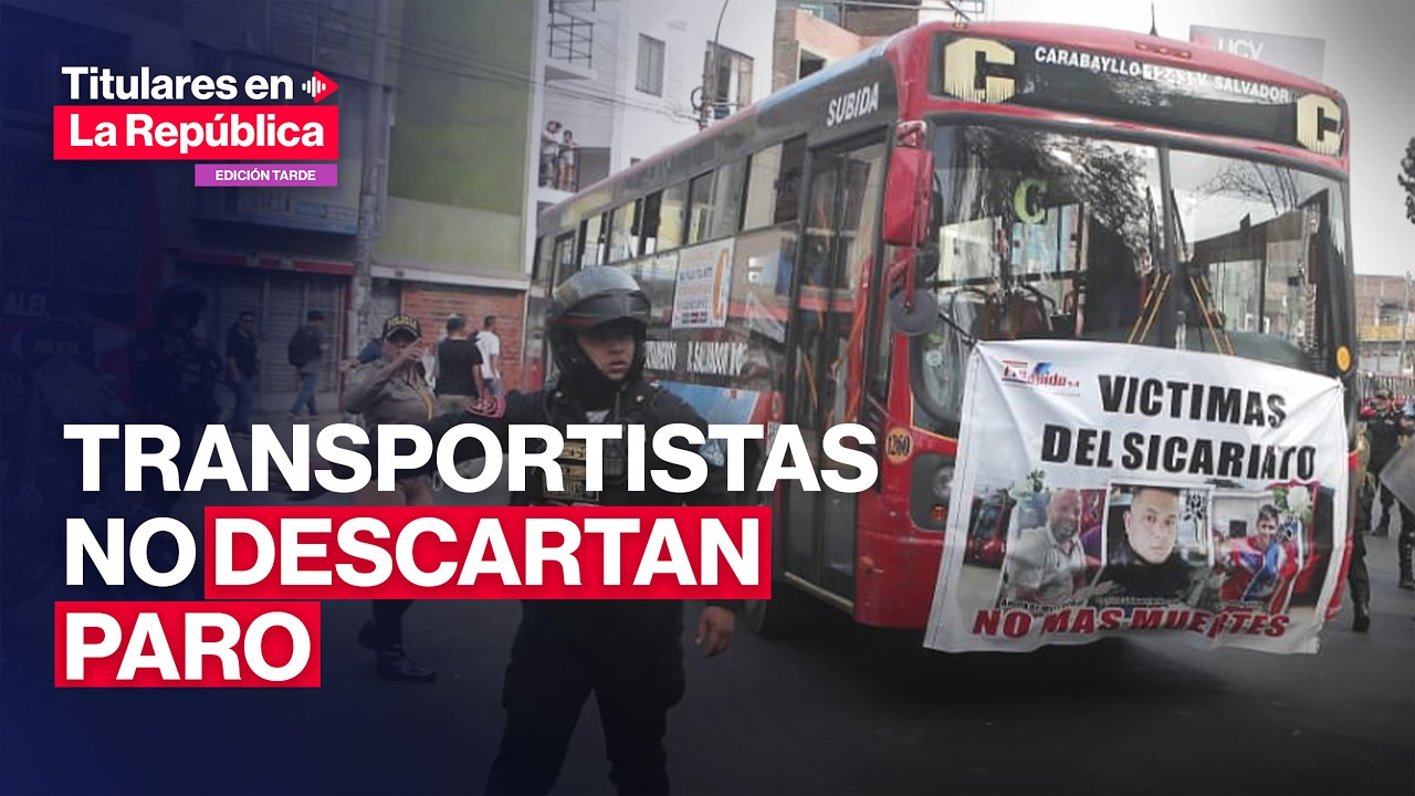 🔴 TRANSPORTISTAS no descartan paro tras asesinato a chofer de El Rápido | #TLR
