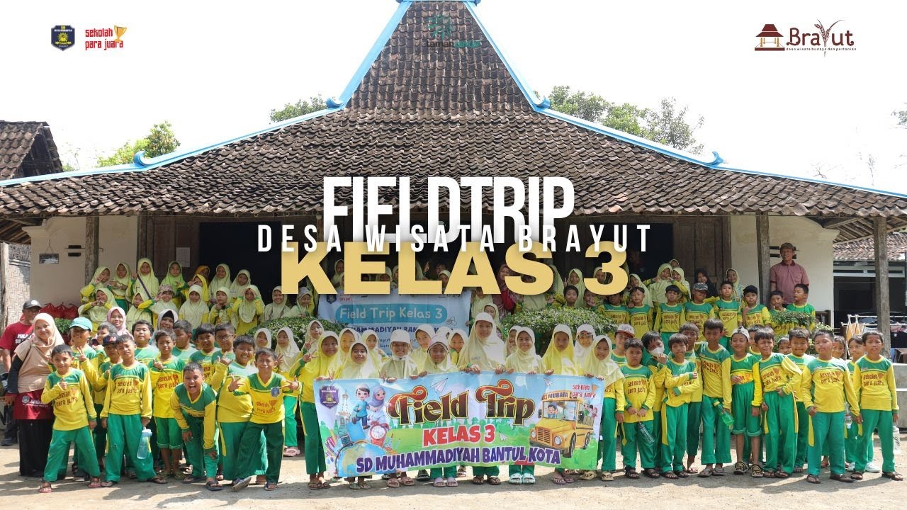 Desa Wisata Brayut Yogyakarta - Fieldtrip Kelas 3 SD MUBATA