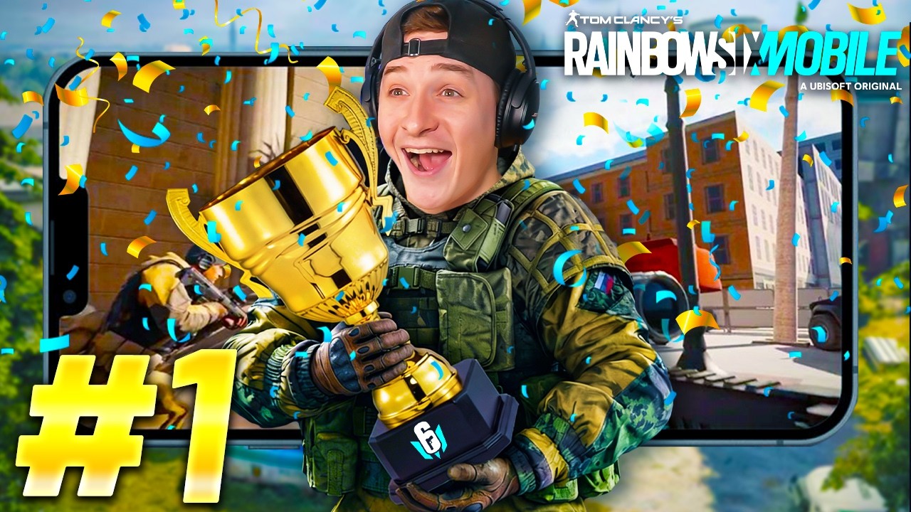 Я ВЫИГРАЛ ПЕРВЫЙ В ИСТОРИИ ТУРНИР! RAINBOW SIX MOBILE