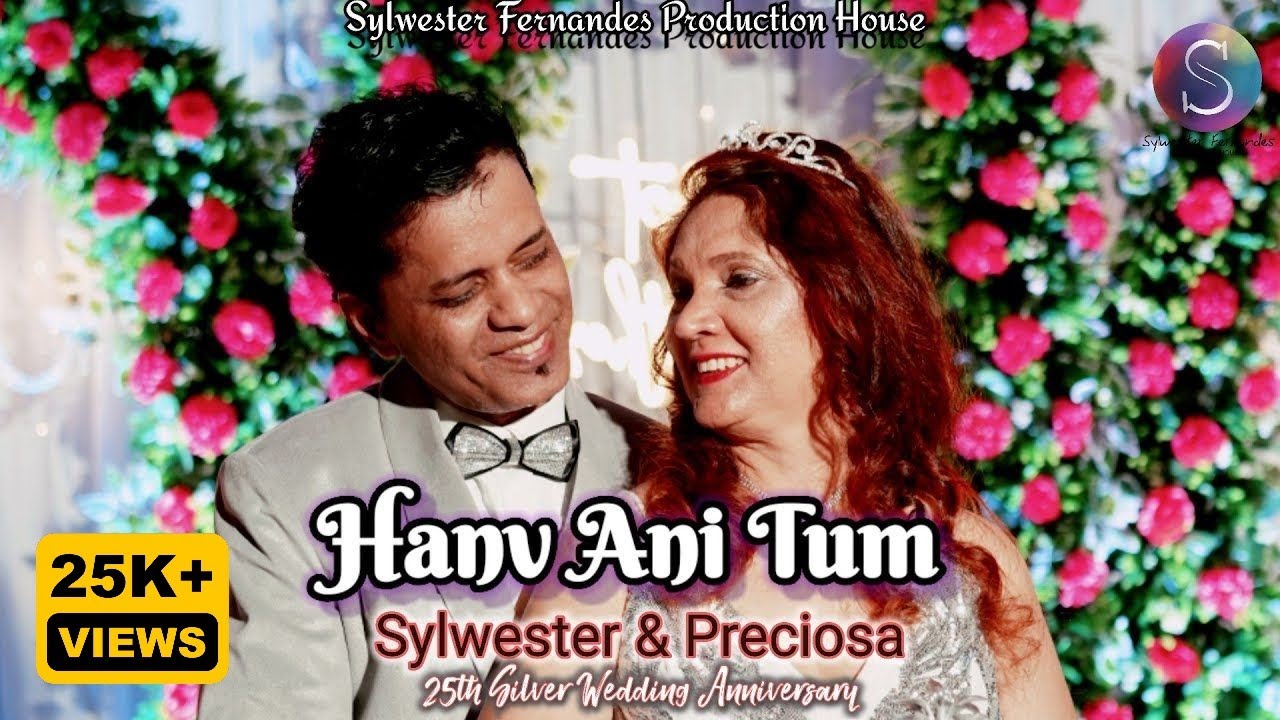 Hanv Ani Tum ~ (Silver Jubilee Wedding Anniversary Toast Song) Sylwester & Preciosa🎵❤️🌷6th Dec. 2024