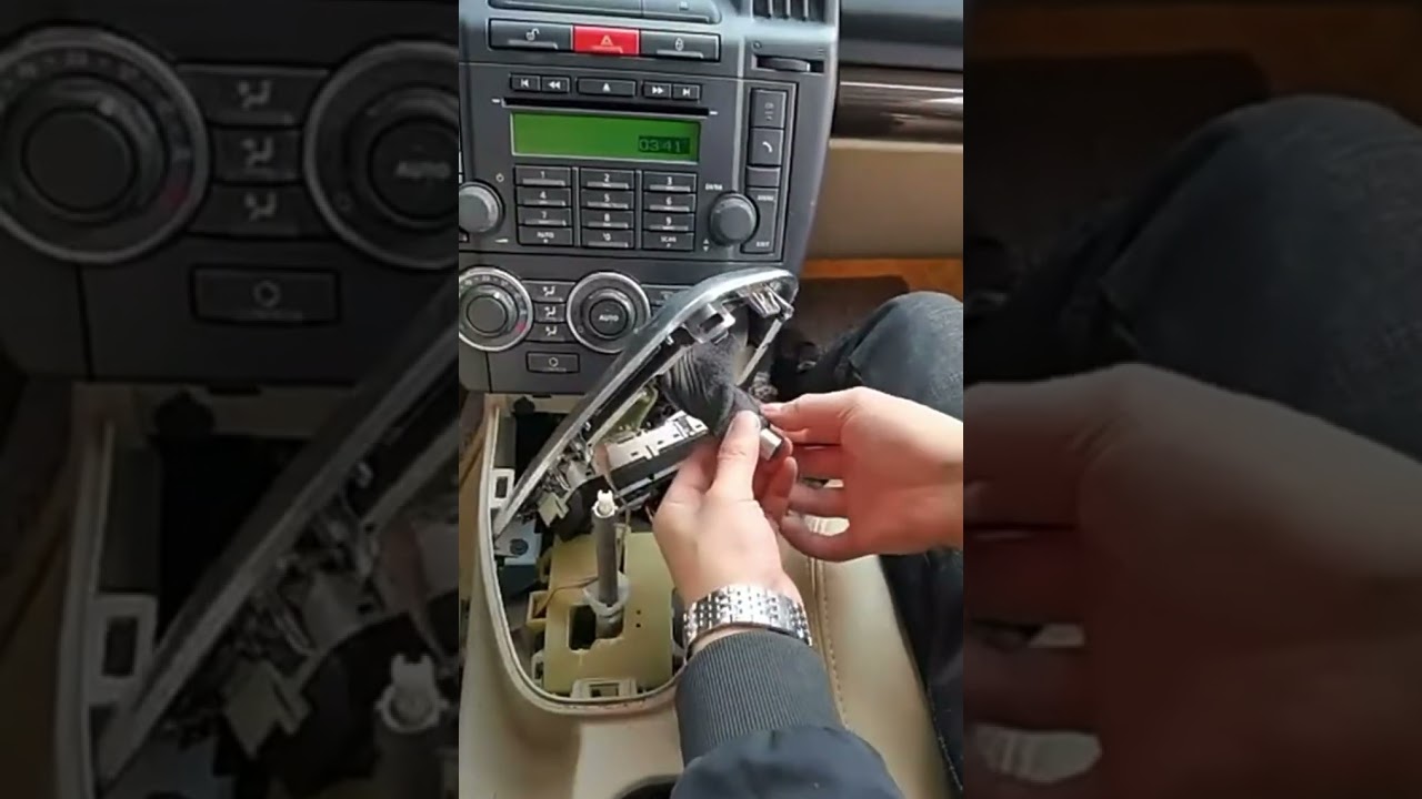 Замена ручки акпп land rover freelander