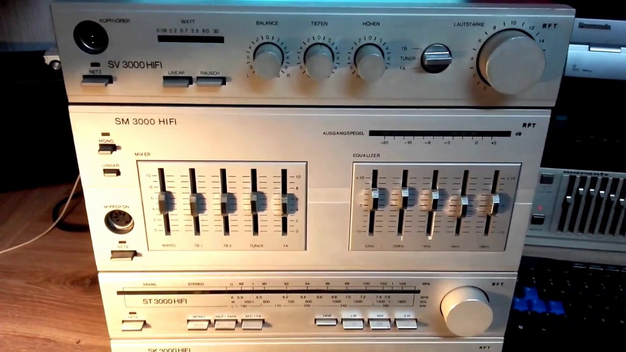 Zestaw RFT - Wzmacniacz RFT SV 3000 HiFi