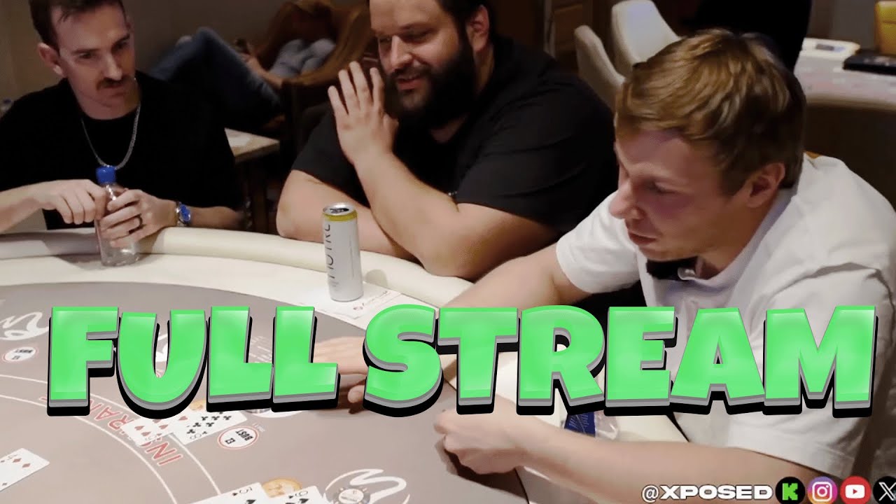 *NEW* XPOSED SICKENING $5M BLACKJACK SESSION at RESORTS WORLD! (FULL STREAM)