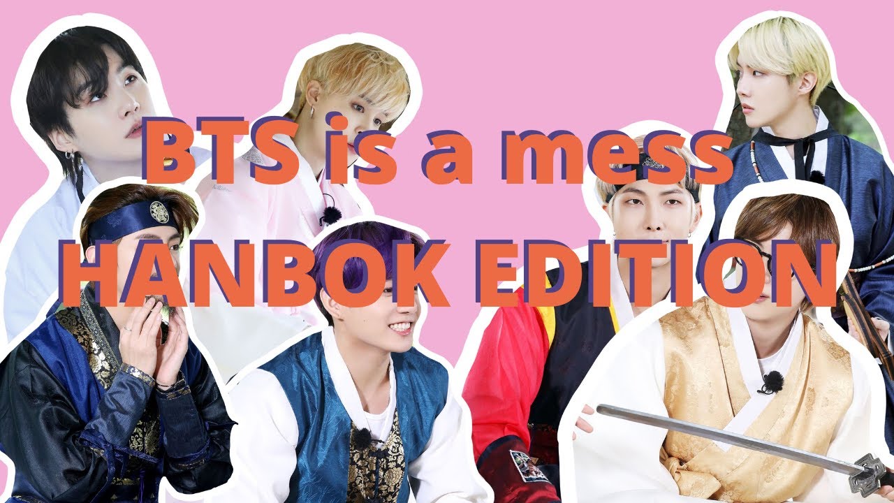 BTS is a mess in the Joseon dynasty: Hanbok edition