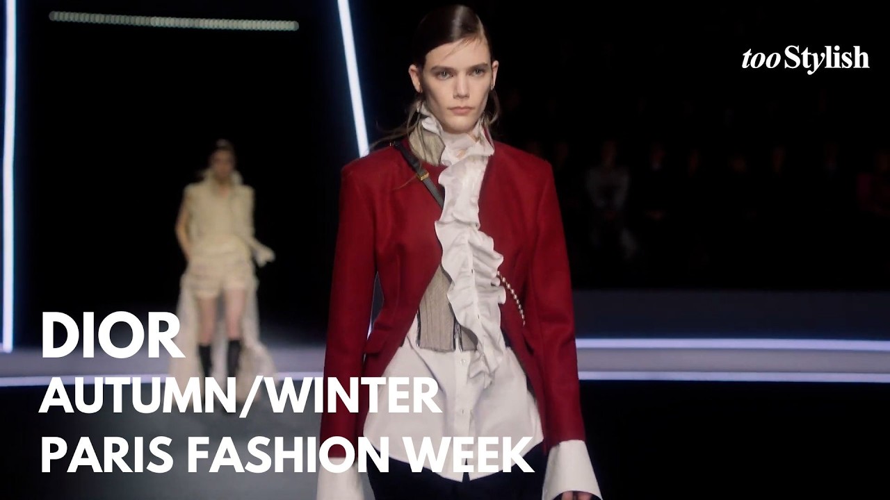 DIOR | Autumn Winter 2025 | Paris Fashion Week PFW | tooStylish Fashion Show Runway Review [4K]