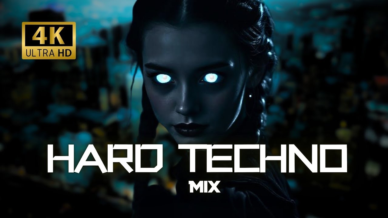 HARD TECHNO MIX | 4K Rave Visuals | w/ Remixes of Popular Songs | ACINA, LWØ, VORTEK´S,..