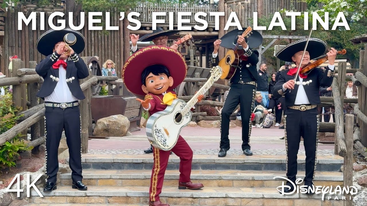 [4K] NEW Miguel’s Fiesta Latina - Disney Music Festival | Disneyland Paris 2025