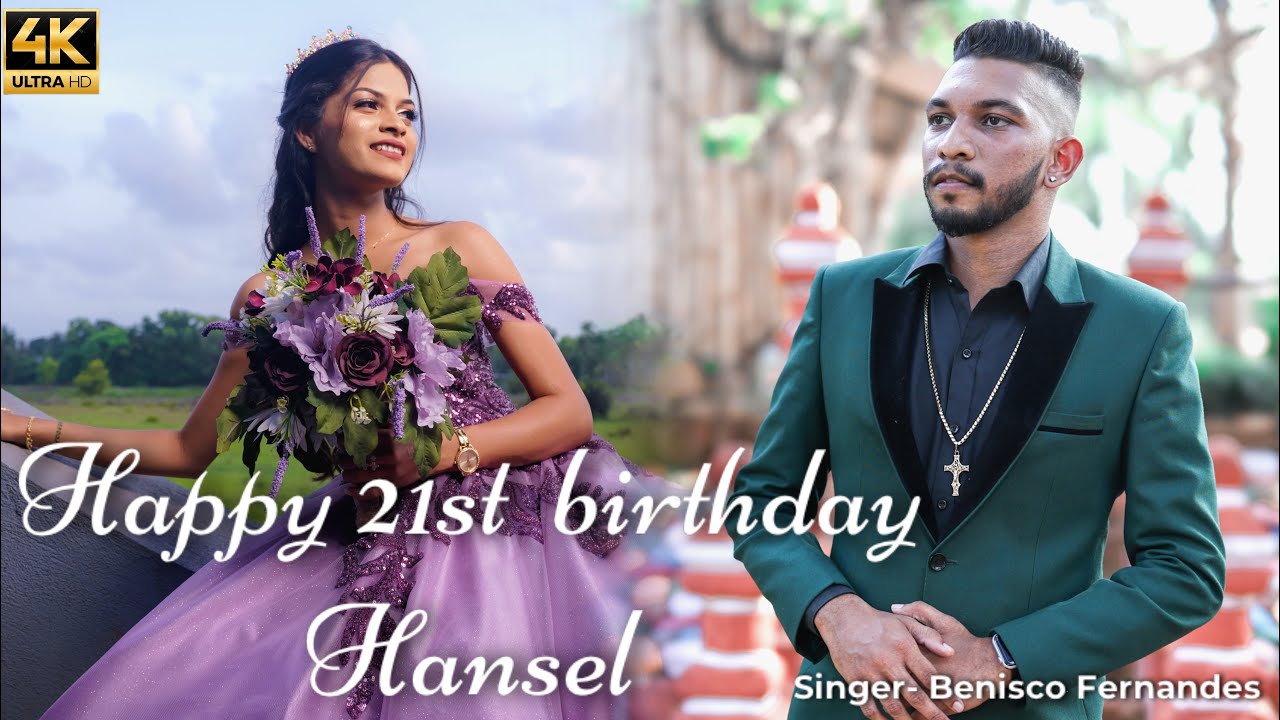 New Konkani Toast Song | Hansel’s 21st Birthday by Benisco Fernandes | ft. Hansel  Vaz
