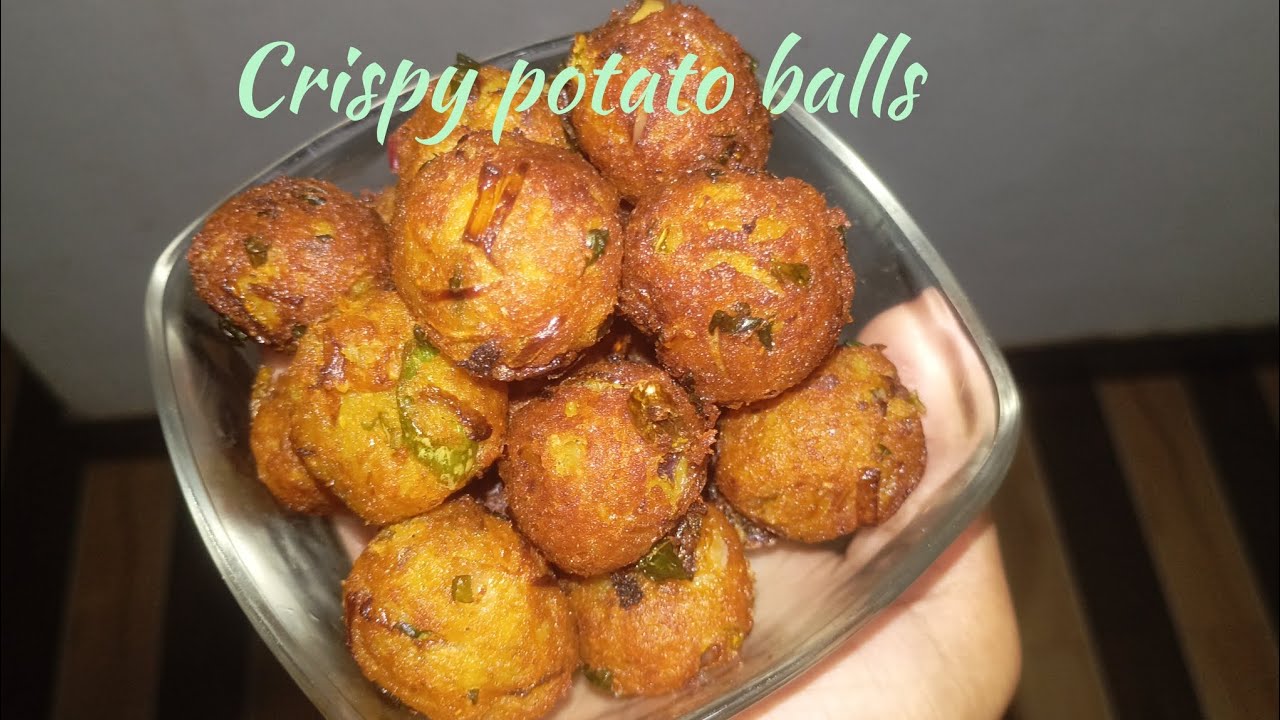 𝗖𝗿𝗶𝘀𝗽𝘆 𝗽𝗼𝘁𝗮𝘁𝗼 𝗯𝗮𝗹𝗹𝘀🥔🧆| easy recipe |evening snacks | quick recipe | yummy & super tasty |goodvibes 