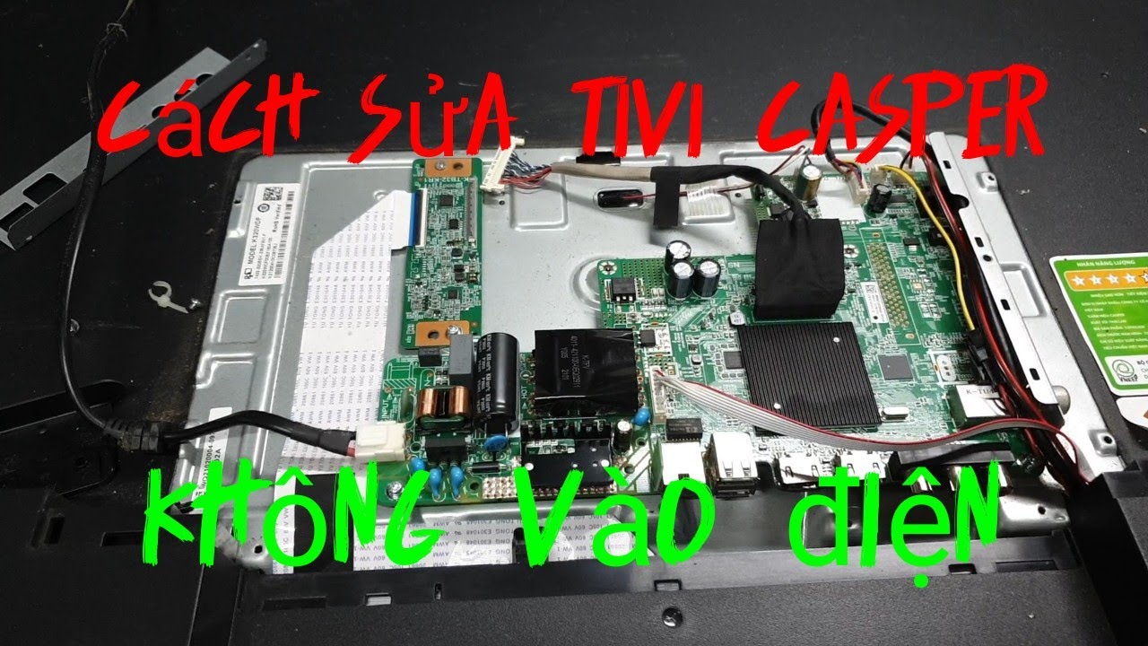 cách sửa tivi casper mất nguồn