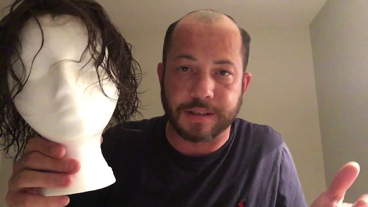 Hair Replacement Mens Hair System Review Trimming a lace system