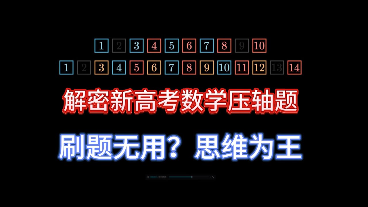 【漫士】中国大陆的高考数学题越来越难了 