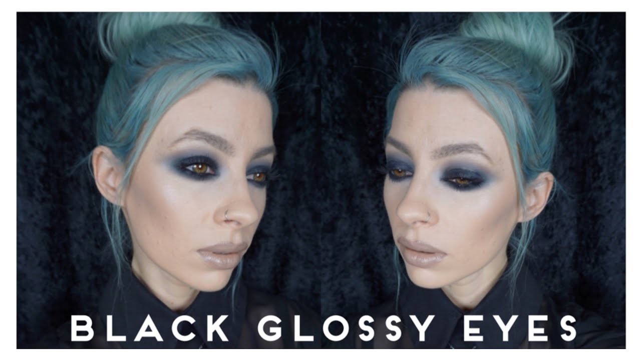 Black Glossy Greasy Grungy Eye