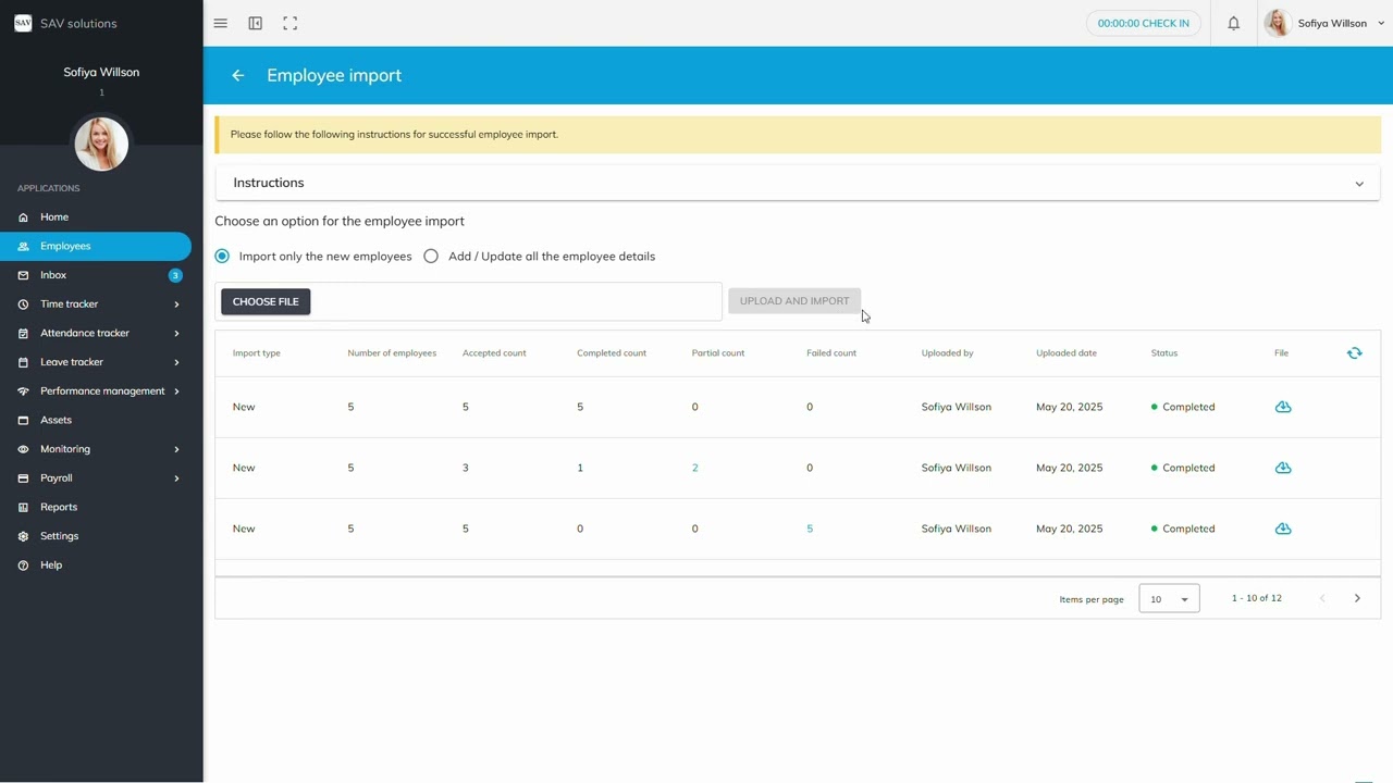 Import Employees in OfficePortal HRMS | Quick & Easy Bulk Upload Guide