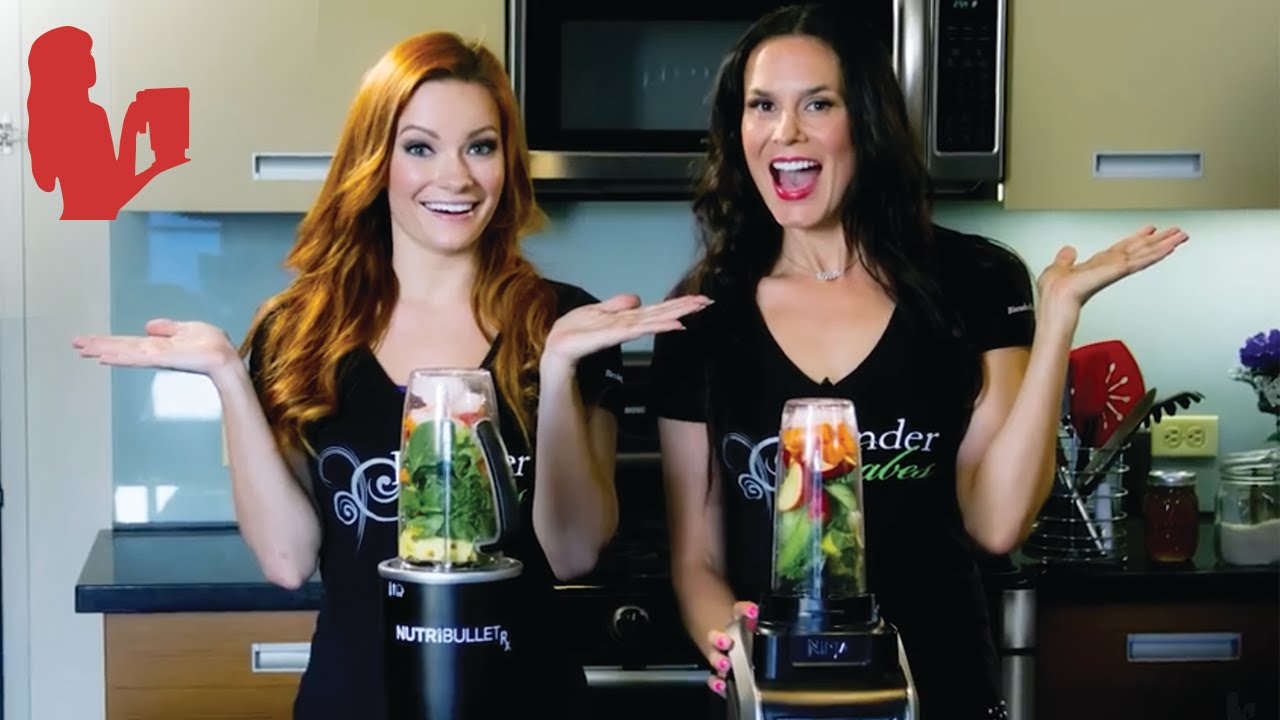 Nutri Ninja vs NutriBullet Rx Review Green Juice Test | Blender Babes