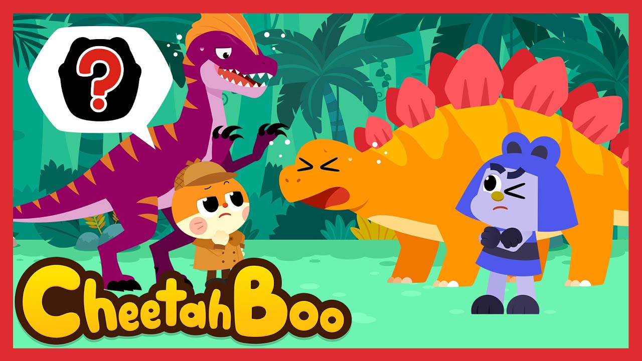 Who is it? | The Big Mystery: Thief in Dino Town | Nursery rhymes & Kids Song | #Cheetahboo