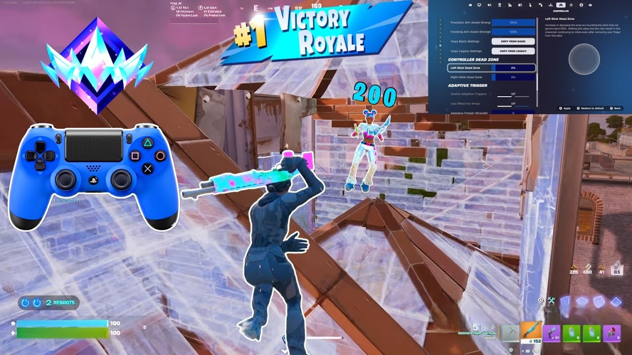 I am the console Peterbot 👑 + Peterbot controller settings fortnite | Reload Gameplay | PS5 