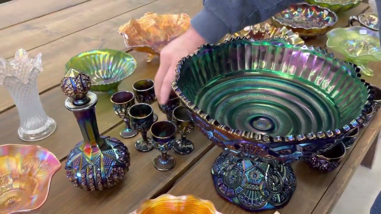 HOACGA Carnival Glass Auction - Lots 102 thru 150