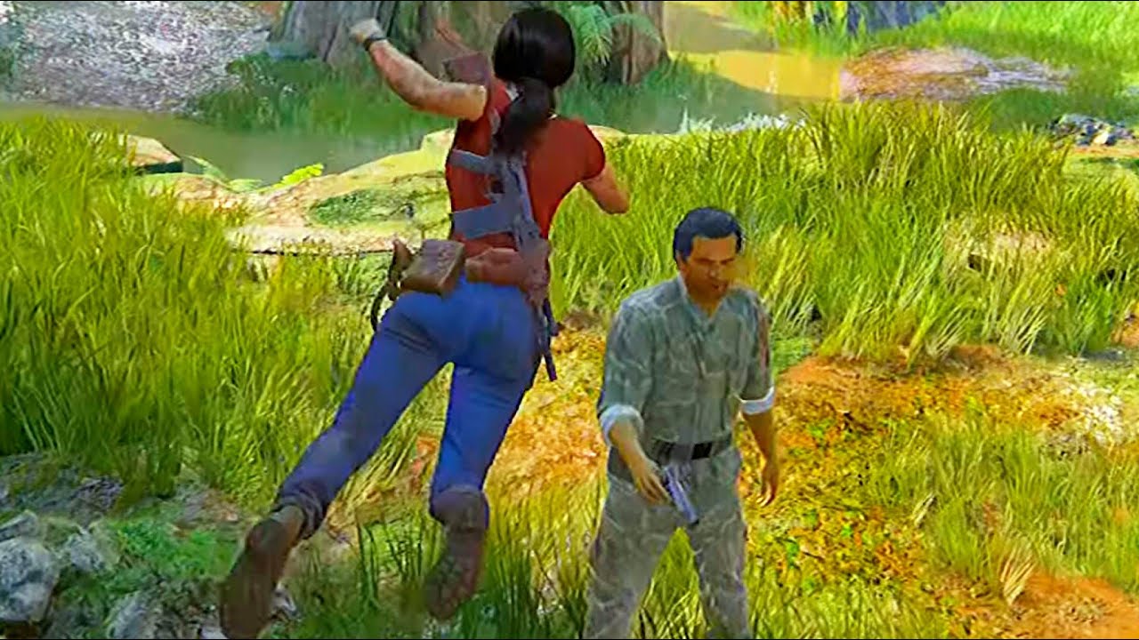 Uncharted Lost Legacy Remastered — Aggressive Stealth Kills: Outposts | PS5