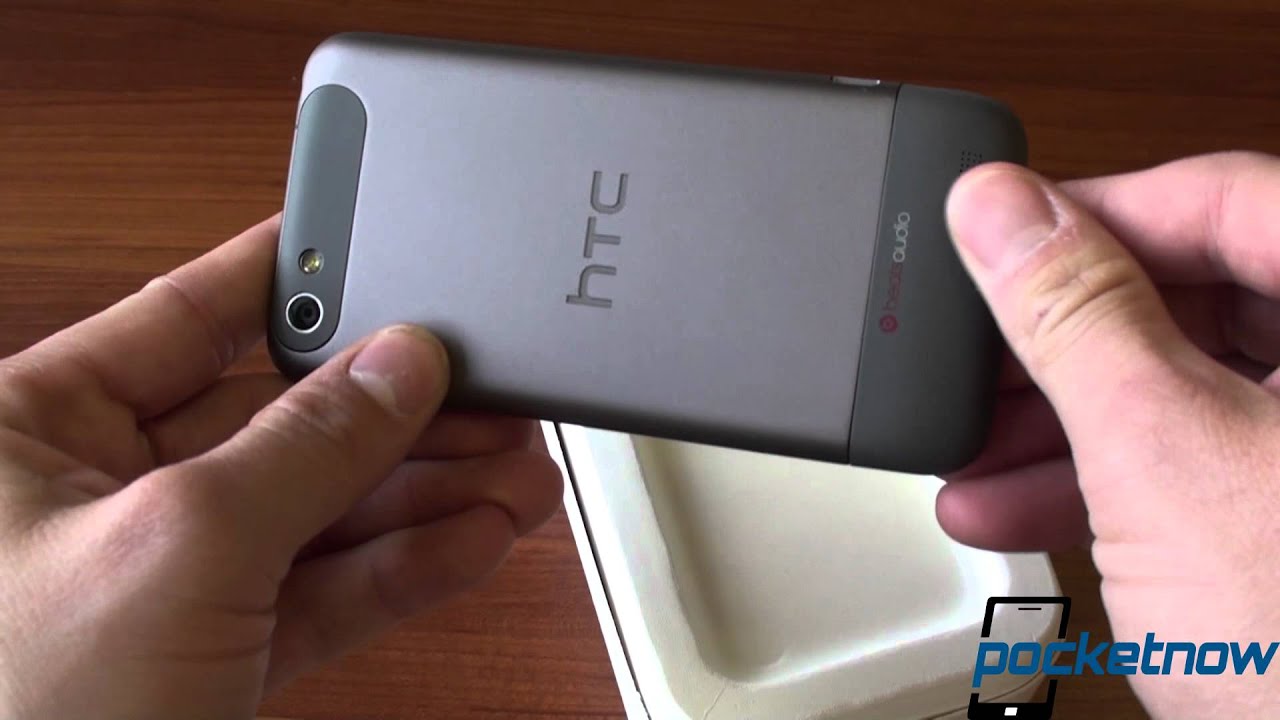 HTC One V Unboxing | Pocketnow