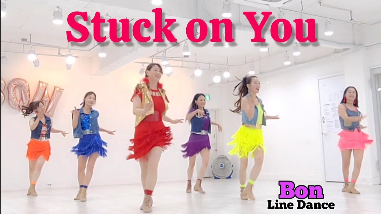 Stuck on You - Line Dance (Demo) Intermediate