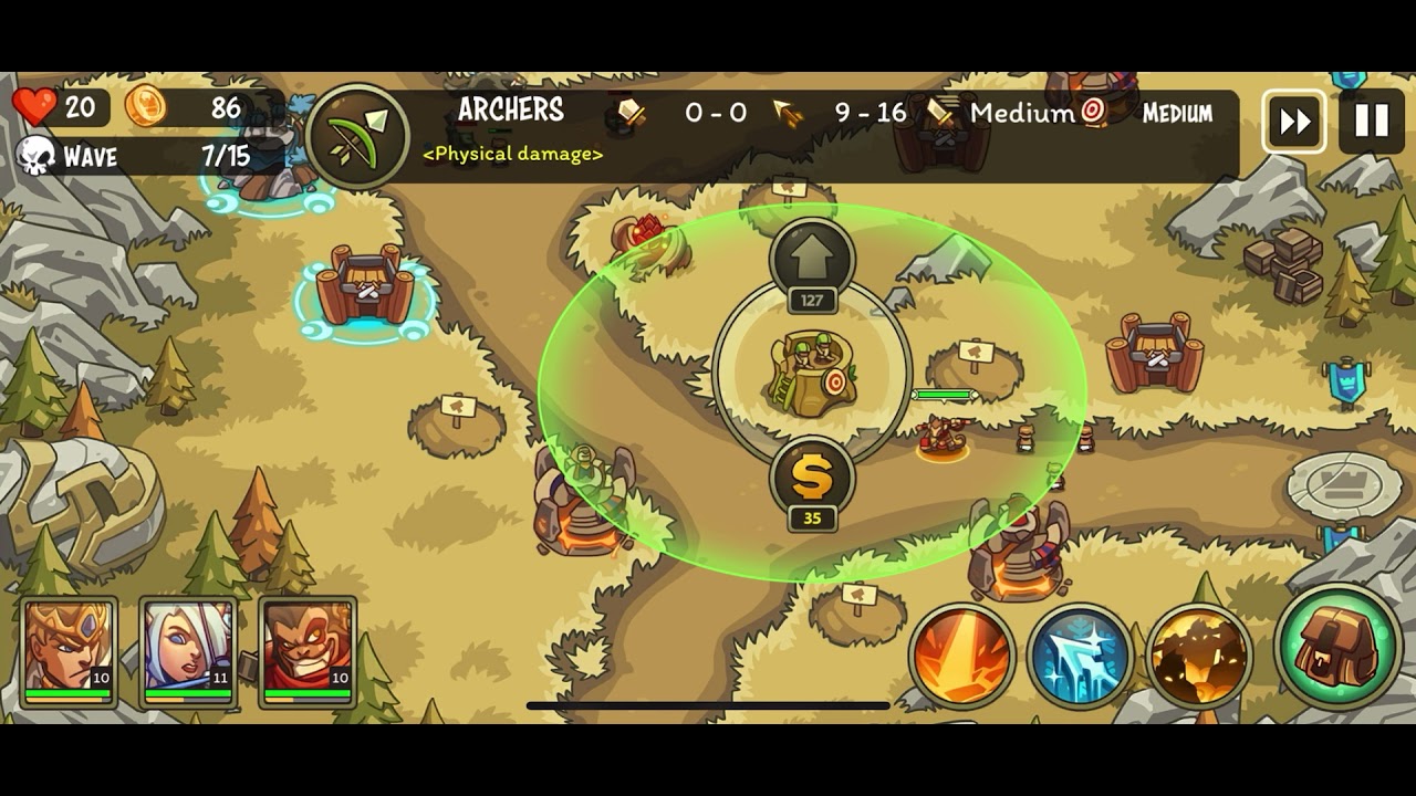 Empire Warriors TD - Level 19 - Nightmare