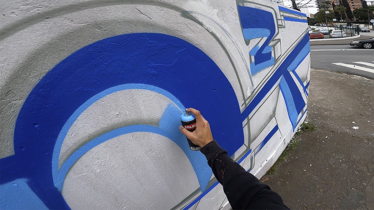 Violet Color Combo Graffiti with Adine
