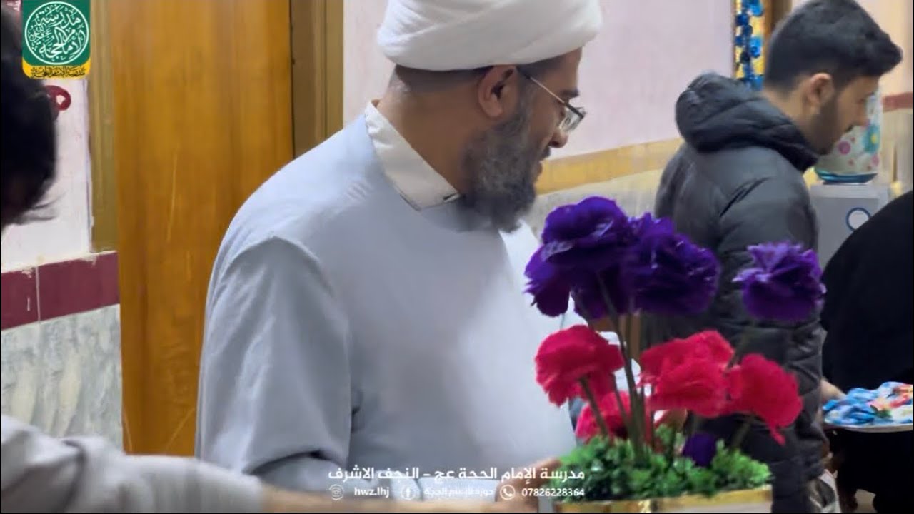 حفل الولادات الشعبانية المباركة في مدرسة الامام الحجة عج - النجف الاشرف