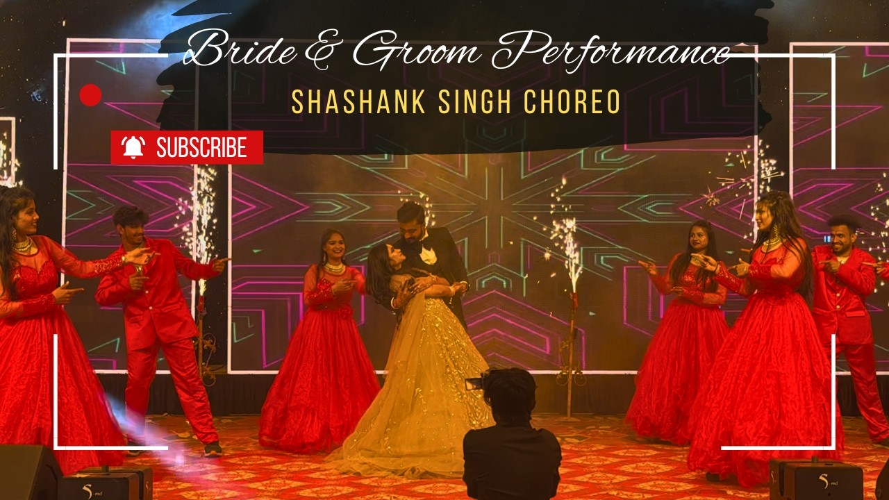 When Two Hearts Move as One💕| Bride & Groom Wedding Dance✨ | Choreographed By Shashank Singh Rajput