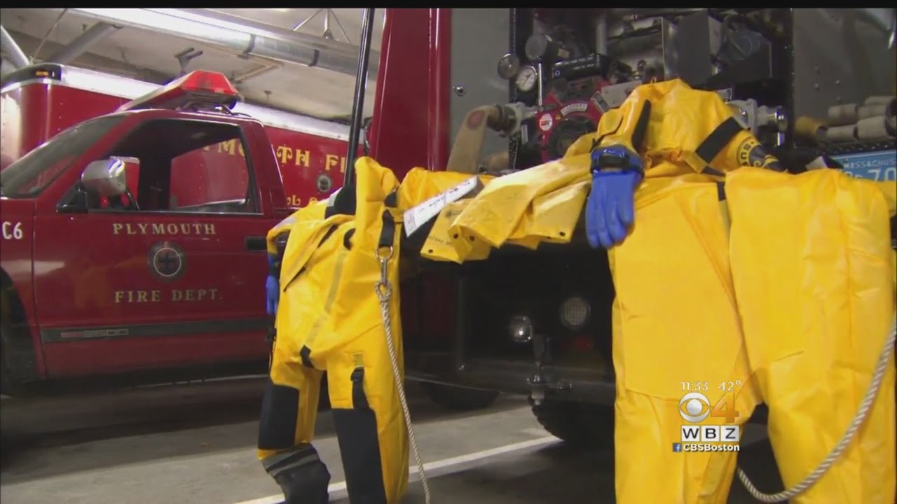Fisherman, Two Police Officers Fall Through Thin Ice In Plymouth