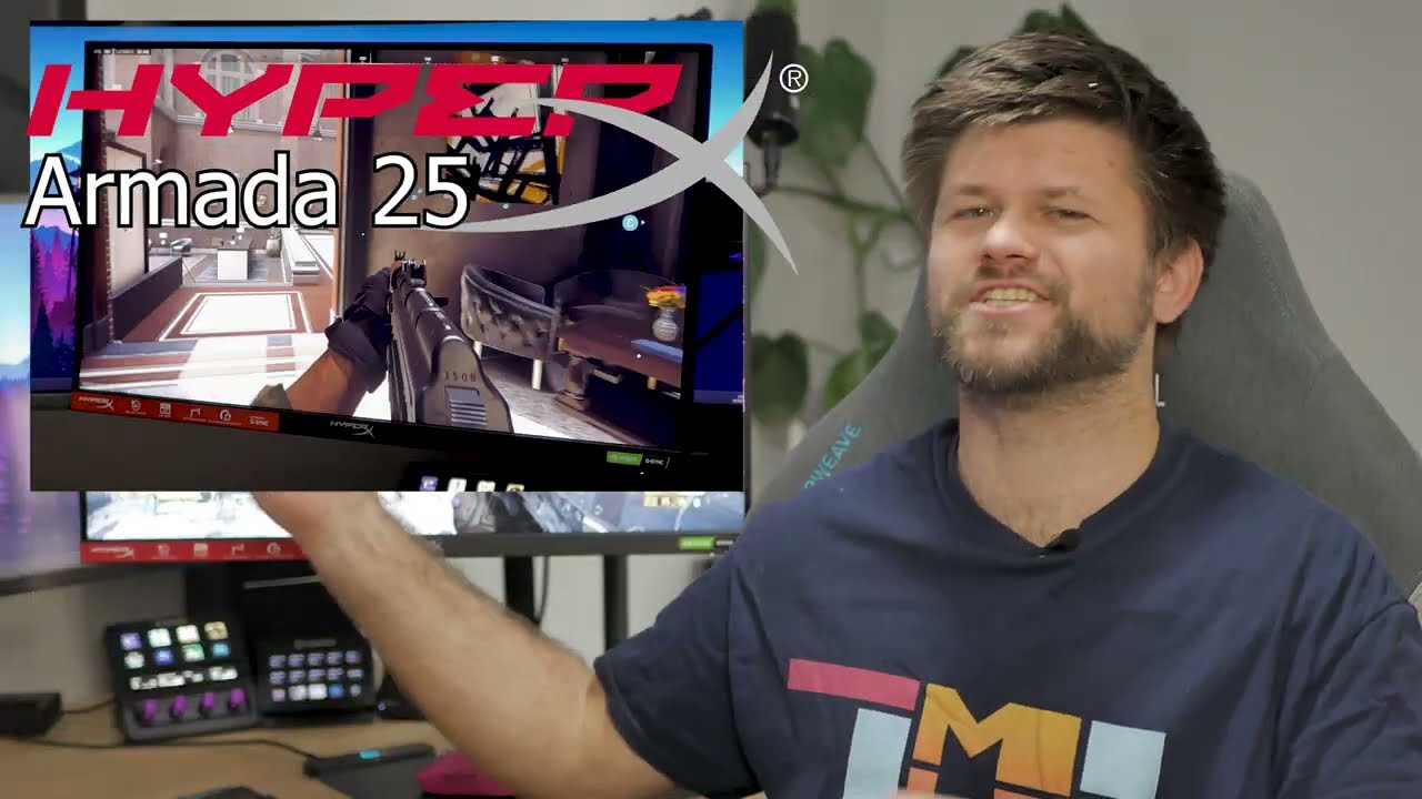 HyperX Armada 25inch 240h Gaming Monitor Review | TechManPat