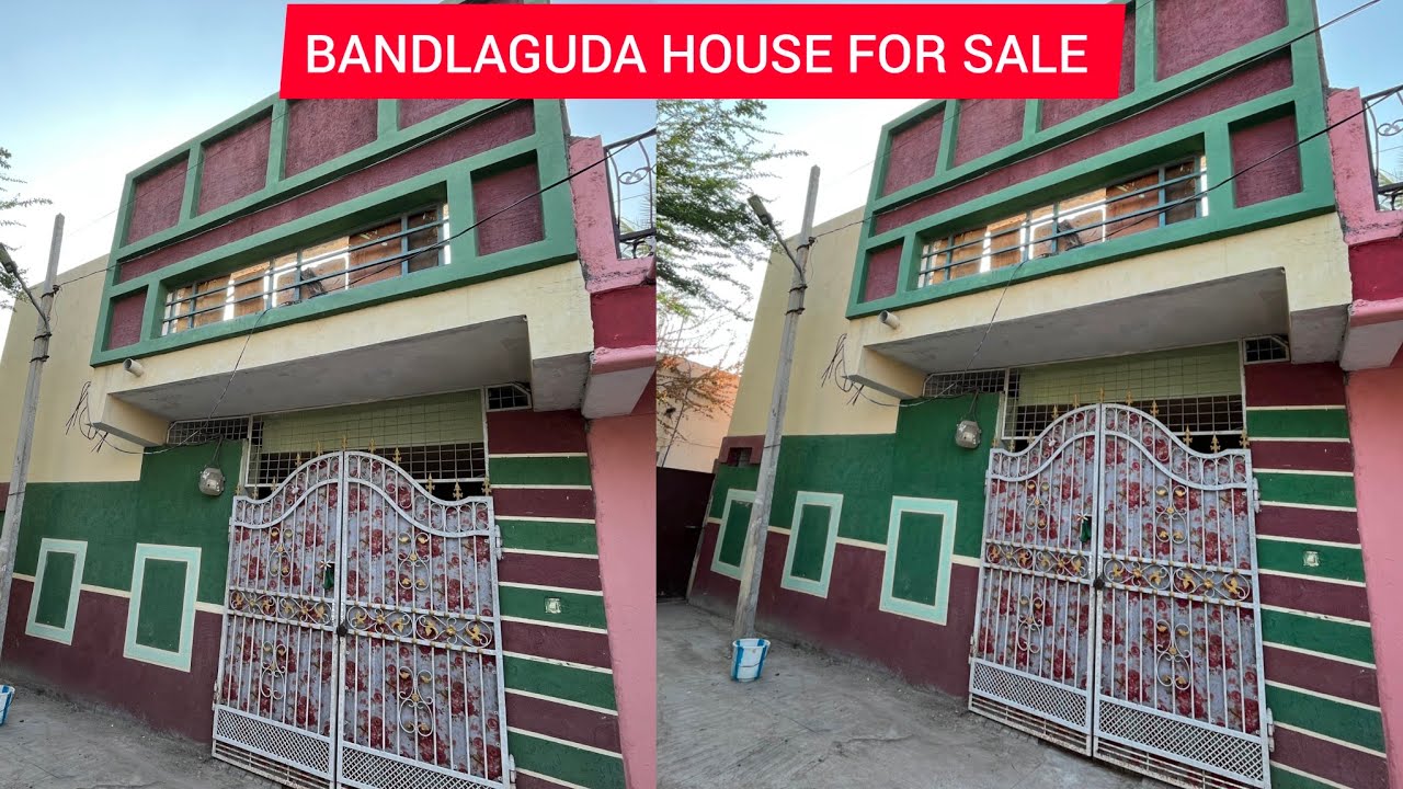 128 SQYARDS REGISTERED HOUSE FOR SALE IN BANDLAGUDA CITY LIMIT INDEPENDENT HOUSE FOR SALE