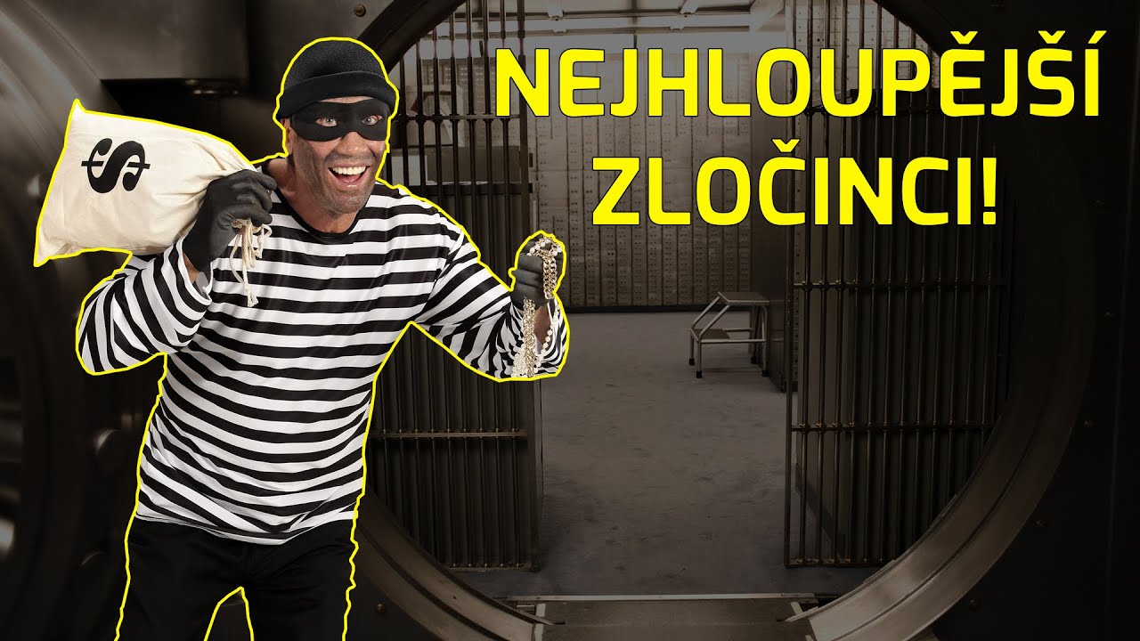 TOP 10 - Nejhloupějších zločinců, kteří moc rozumu nepobrali!
