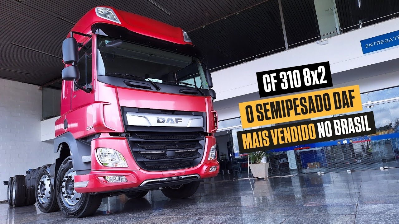 DAF CF 310 8x2 Bitruck + Nova cor | Ficha técnica