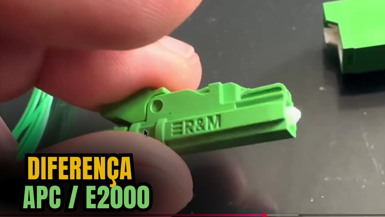 DIFERENÇA ENTRE CONECTOR APC E E2000 | DIA A DIA DE PROCEDOR