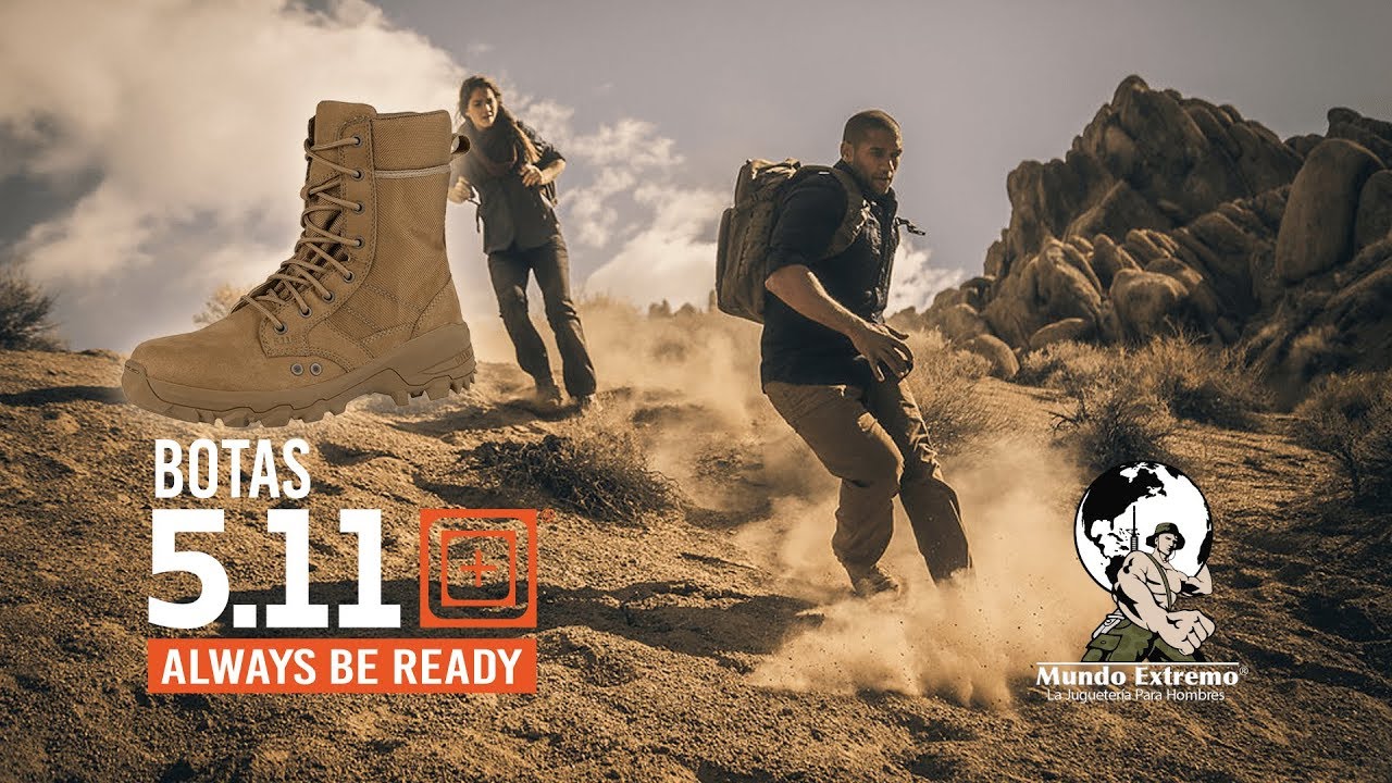 Descubre las Botas Tacticas 5.11 | Mundo Extremo