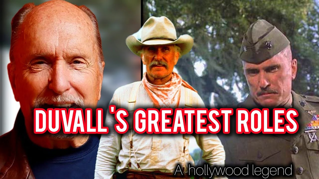 R.i.p 😭Robert Duvall&rsquo;s GREATEST ROLES &mdash; The Great Santini, The Apostle & Lonesome Dove