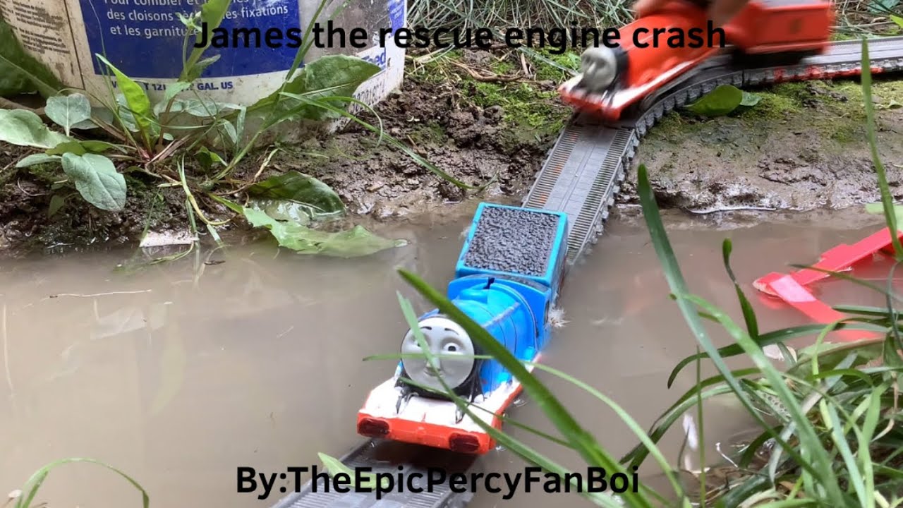 James the rescue engine crash (most popular)